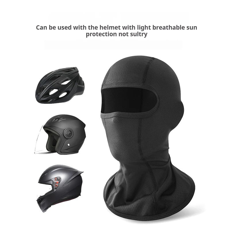 Premium Windproof Full Bold Face Mask and Head Protective Breathable Mask for Riding and Outdoor Use